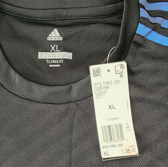 8 Adidas Tiro Jersey's Size's: 4 - M, 3 - L, 1 - XL (buy set of 8 or individual) - Picture 9 of 12